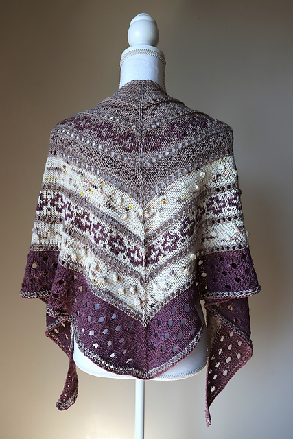 The Golden Hour Shawl